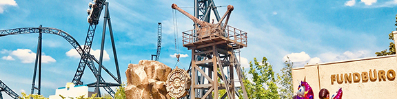 Discover roller coasters and attractions at Movie Park Germany