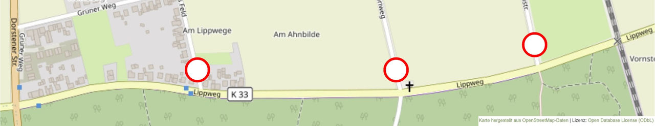 Kaart met route en parkeren bij Movie Park Germany